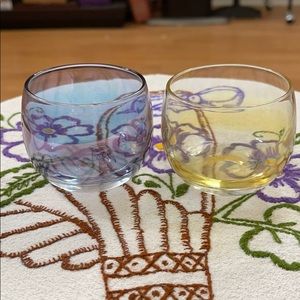 Vintage Roly Poly Glasses - Barware